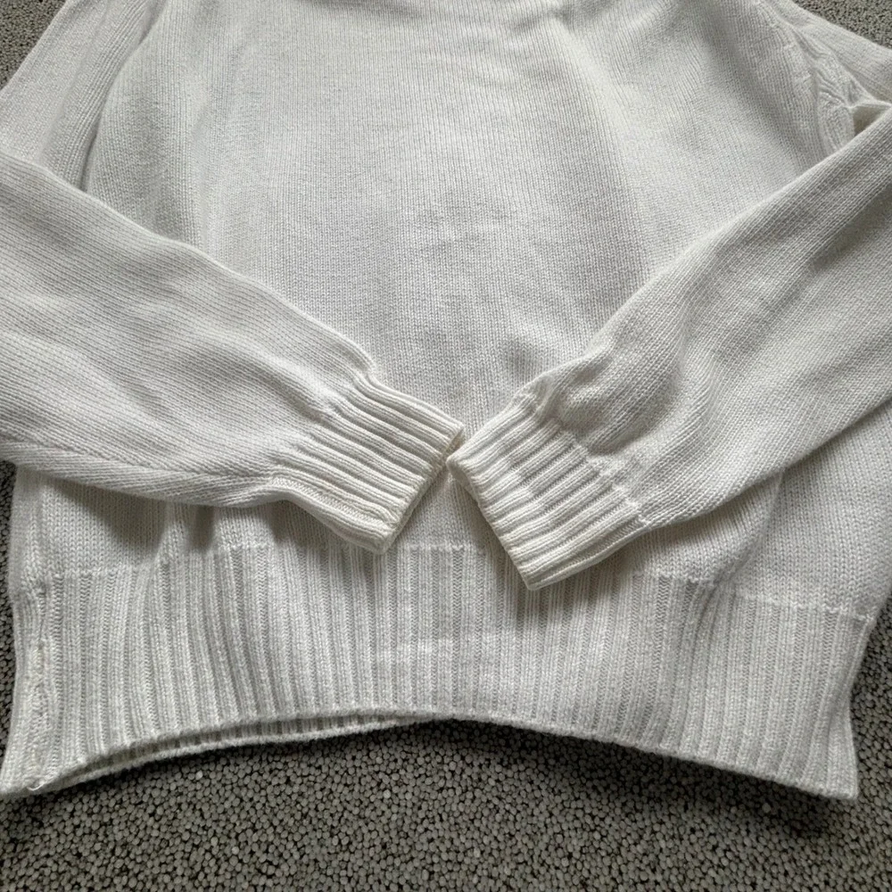 J. Crew Cream Crewneck Sweater